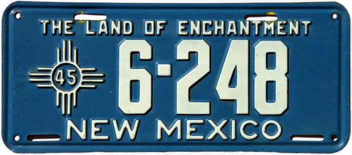 New Mexico License Plates: A Brief History